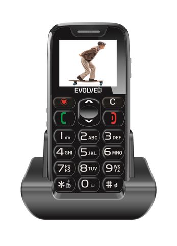 EVOLVEO EasyPhone Black