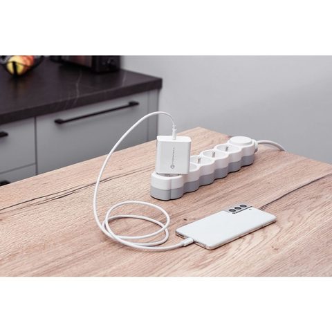 Nabíjačka USB / USB typu C - 3A 45W Quick Charge 4.0 Forcell