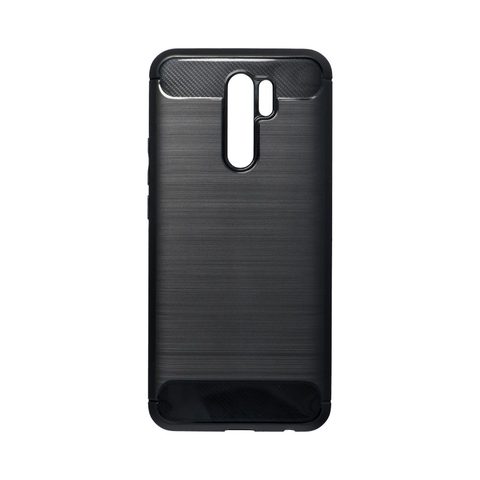 Obal / kryt na Xiaomi Redmi 9 černý - Forcell CARBON Case