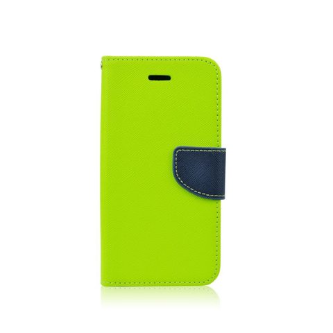 Pouzdro / obal na Samsung Galaxy A3 Zeleno modré - knížkové Fancy Book