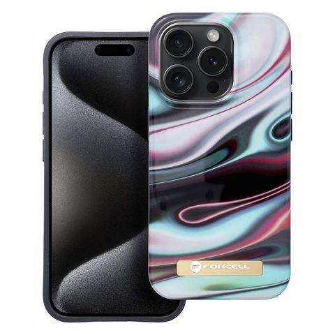 Obal / kryt na Apple iPhone 15 Pro farebné s motívom - Forcell F-Protect