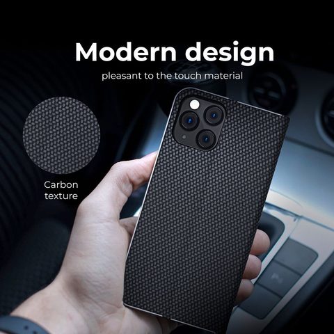 Pouzdro / obal na Xiaomi Redmi Note 11 / 11S černý - knížkový Forcell LUNA Book