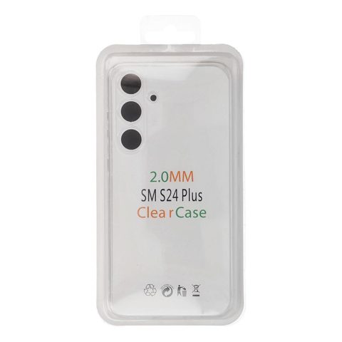 Obal / kryt na Samsung Galaxy S24 Plus transparentný - priehľadné puzdro 2mm