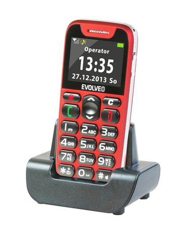 EVOLVEO EasyPhone Red