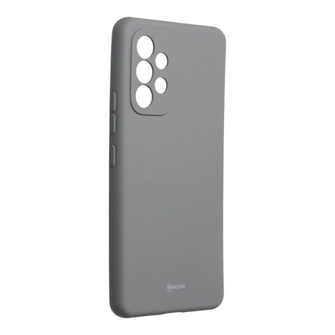 Obal / kryt pre Samsung Galaxy A53 5G sivý - Roar Jelly Case