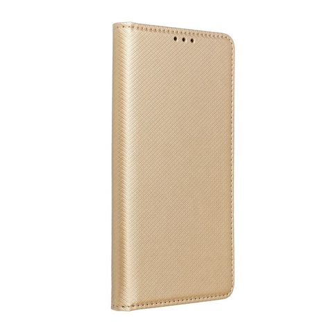Pouzdro / obal na Samsung Galaxy S22 Ultra zlatý - knížkový Smart Case Book