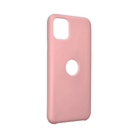 Obal / kryt na Apple iPhone 12/12 Pro ružové - Forcell Silicone