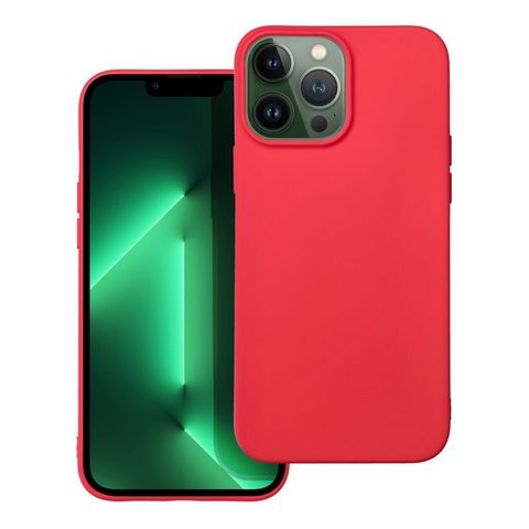 Obal / kryt na Apple iPhone 13 Pro Max červený - Forcell SOFT