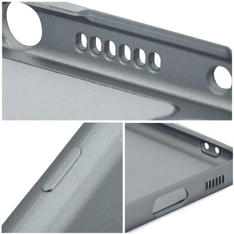 Obal / kryt na Apple iPhone 15 Pro Max sivé - METALLIC