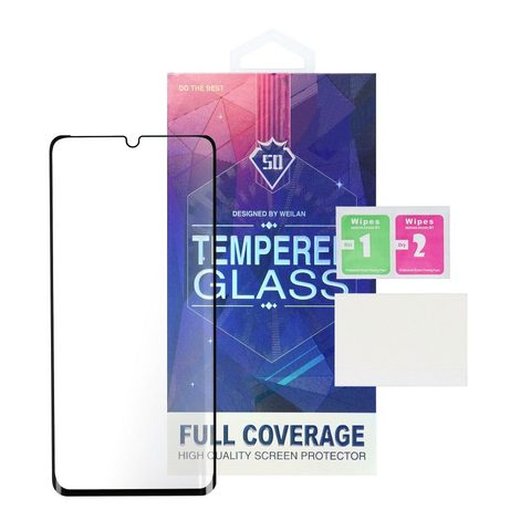 Tvrdené / ochranné sklo Samsung Galaxy S9 (Case Friendly) čierne - MG 5D full adhesive