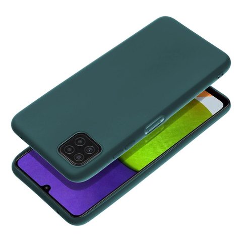 Obal / Kryt na Samsung Galaxy A22 5G zelený - MATT case