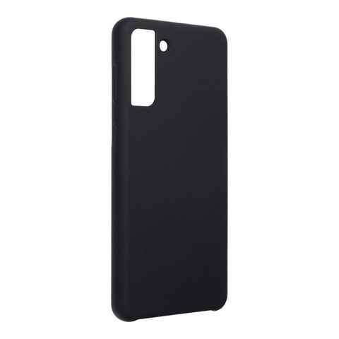 Obal / kryt pre Samsung Galaxy S21 Plus čierny - Forcell Silicone