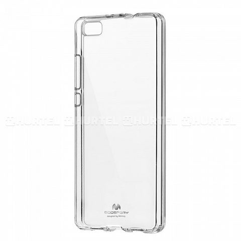 Obal / kryt pre Huawei P8 transparentný - Jelly Case Mercury