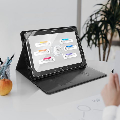 Pouzdro / obal na tablet univerzální 10" černé - Blun