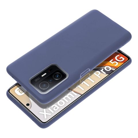 Obal / kryt na Xiaomi 11T/11T Pro modrá - MATT Case