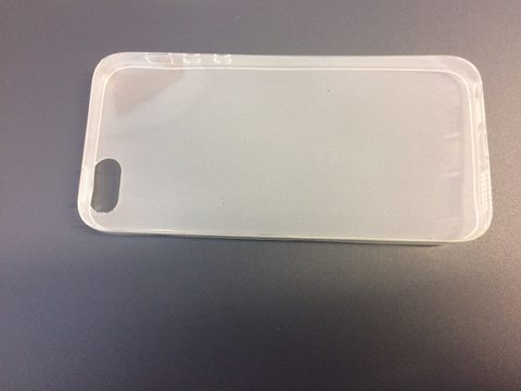 tok / borító Apple iPhone 5G / 5S átlátszó (nedves)