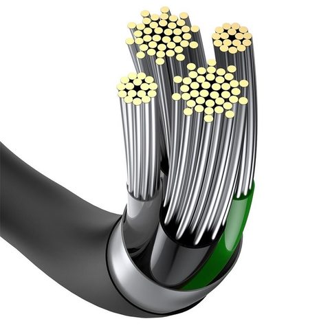 Kabel Apple Lightning 8-pin 2,4A  Fast Charging CALYS-C01 2 metry černý - BASEUS