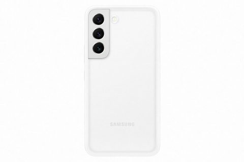Obal / kryt pre Samsung Galaxy S22 biely - Samsung Frame