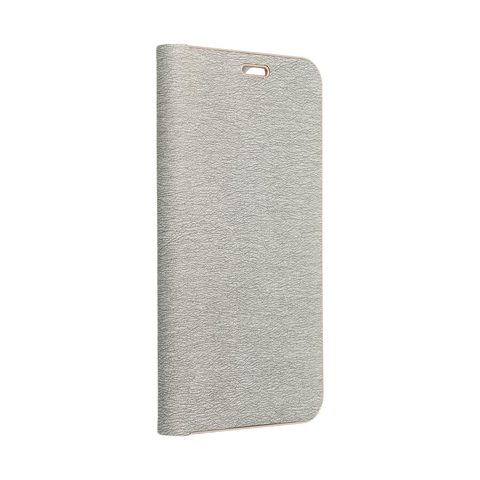 Pouzdro / obal na Samsung Galaxy A25 5G stříbrné - knížkové LUNA Book