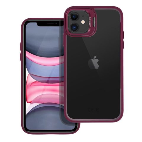 Obal / kryt na Apple iPhone 11 fialový - BRACKET CASE
