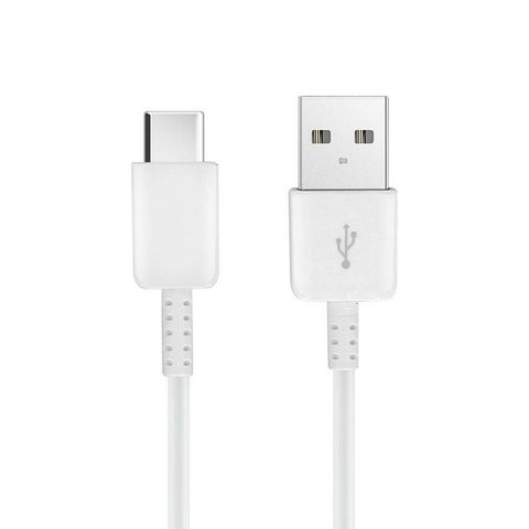 Nabíjecí a datový kabel USB na Typ C 2.0 HD21 bílý 1m