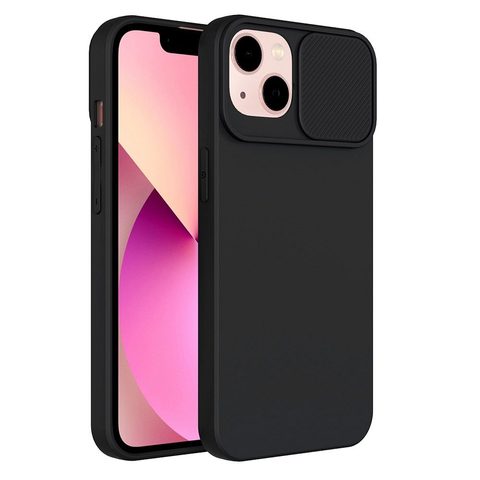 Obal / kryt na Apple iPhone 12 Pro černá - SLIDE Case