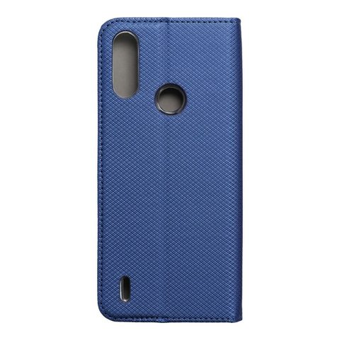 Pouzdro / obal na Motorola Moto E7 Power modré - knížkové Smart Case
