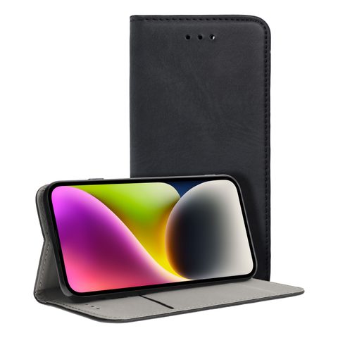 Puzdro / obal na Samsung Galaxy A55 čierny - kniha Smart Magneto book
