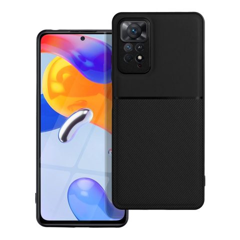 Fedél / borító Xiaomi Redmi NOTE 11 PRO / 11 PRO 5G fekete - Forcell NOBLE