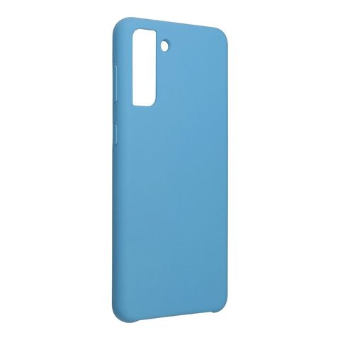 Obal / kryt na Samsung Galaxy S21 Plus modrý - Forcell Silicone