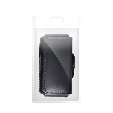 Pouzdro / obal na Sony Xperia Z1/Z2/LG K10 černé - na opasek Forcell Case Classic 100A Model 11