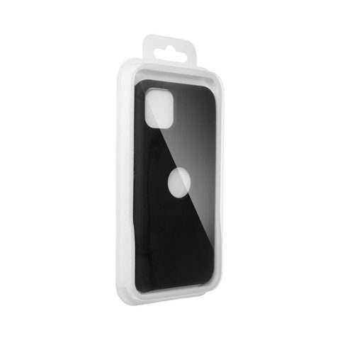 Obal / kryt pre Samsung Galaxy A12 čierny - Forcell Silikónové puzdro