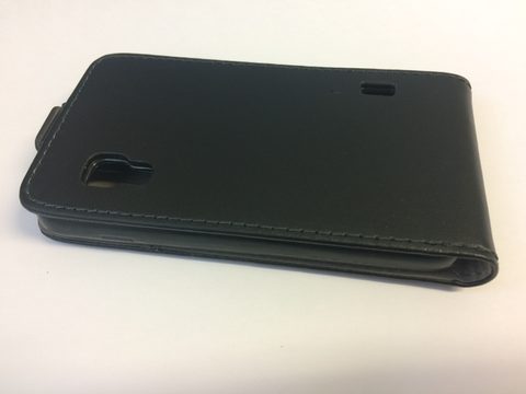 Puzdro / obal pre LG Optimus L5 II (E460) čierne - flipové