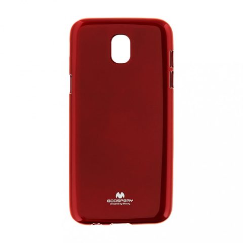 Obal / kryt pre Samsung Galaxy J7 2017 červený - Mercury Jelly Case