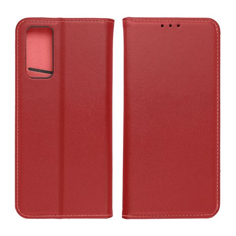 Pouzdro / obal na Xiaomi Redmi Note 12S červené - knížkové Leather case SMART PRO