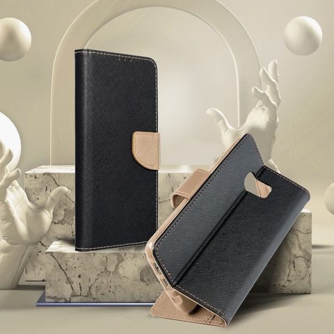 Puzdro / obal pre Xiaomi Redmi 9A čierne - kniha Fancy Book