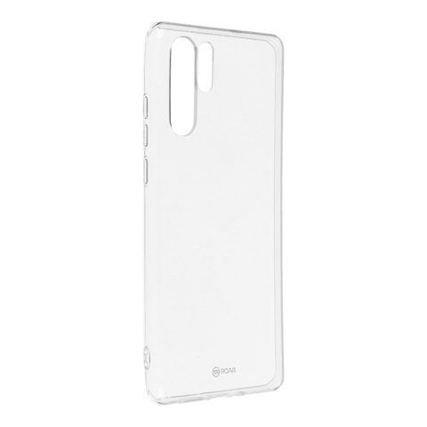 Obal / kryt na Huawei P30 Pro průhledný - Jelly Case Roar