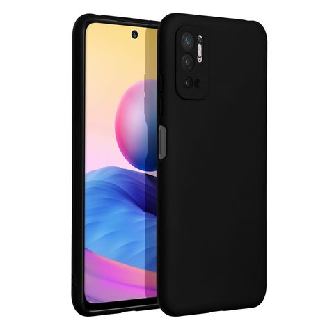 Obal / kryt na Xiaomi Redmi Note 10 5G černý - Forcell SOFT