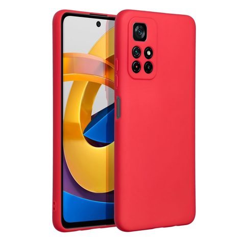 Obal / kryt na Xiaomi Poco M4 Pro 5G červený - Forcell SOFT