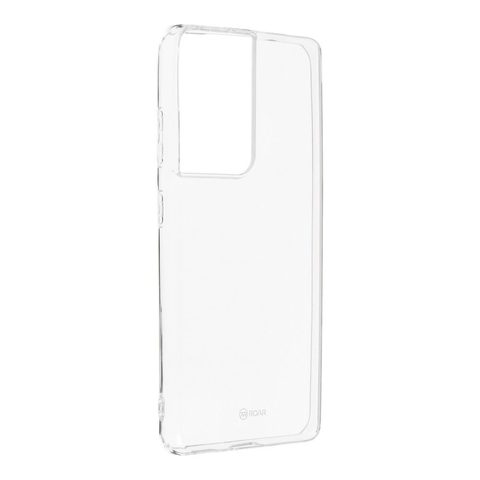 Borító Samsung Galaxy S21 Ultra átlátszó - Jelly Case tok