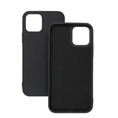 Obal / kryt na Apple iPhone 13 Pro Max černý - Forcell Silicone Lite Case