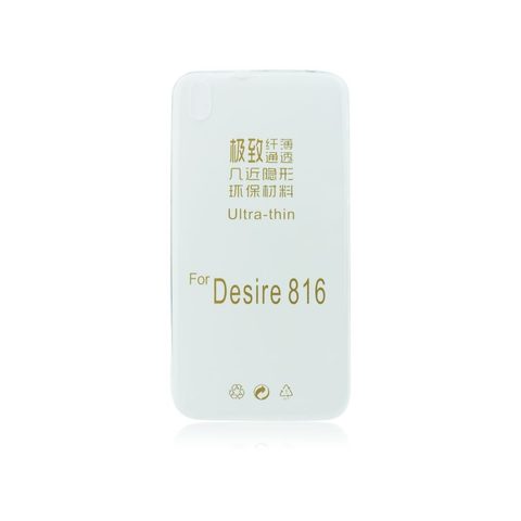 Obal / kryt na HTC Desire 816 průhledný - Ultra Slim 0,3mm