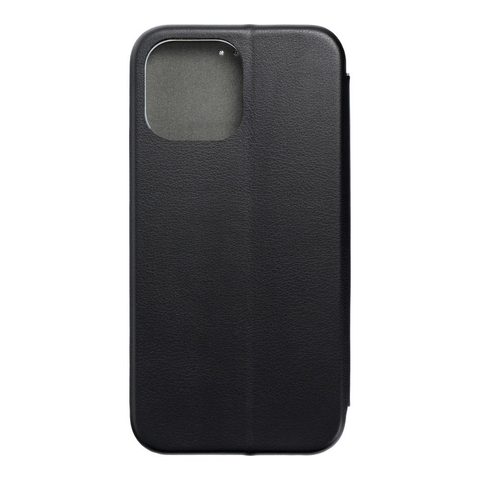 Puzdro / obal pre Apple iPhone 13 Pro Max čierne - kniha Forcell Elegance