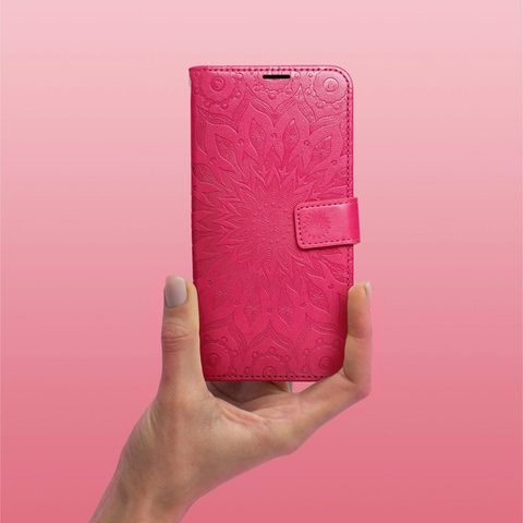 Puzdro / obal na Samasung Galaxy A34 5G ružové - kniha Forcell MEZZO