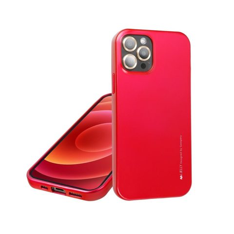 Obal / kryt na Samsung Galaxy A22 4G červený - i-Jelly Case Mercury