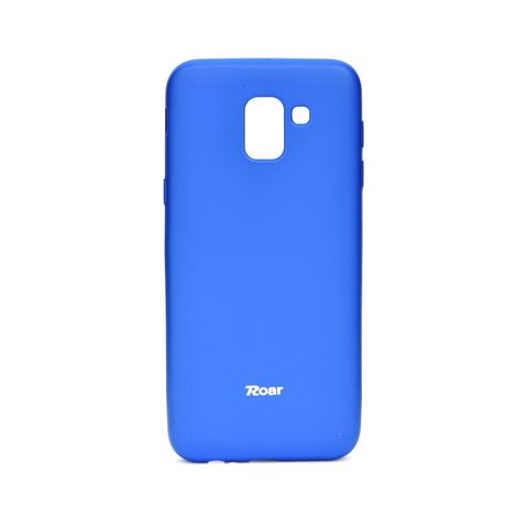 Védőborító Samsung Galaxy J6 2018 kék - Roar színes zselés tok