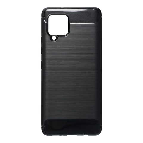 Borító Samsung Galaxy A42 5G fekete - Forcell CARBON tok