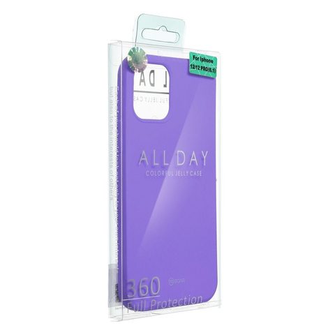 Obal / kryt na Samsung Galaxy A53 5G fialový - Roar Jelly Case