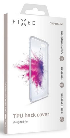Obal / kryt na Samsung Galaxy M12, Clear - gelové FIXED