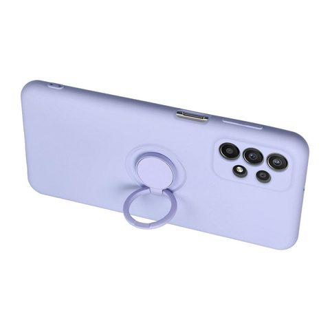 Obal / kryt na Samsung Galaxy A25 5G fialový - SILICONE RING